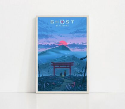 Ghost of Tsushima GAME Poster Canvas Wall Art Home Decor (No Frame)