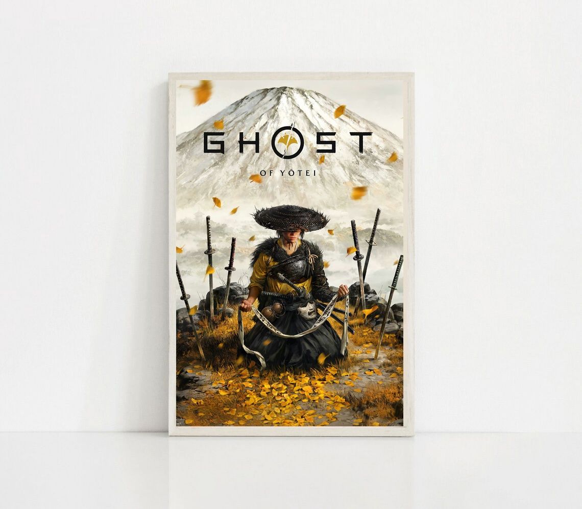 Ghost of Tsushima 2 GAME Poster Canvas Wall Art Home Decor (No Frame)