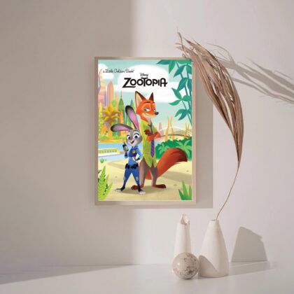 Zootopia 2016 MOVIE Poster Canvas Wall Art Home Decor (No Frame)