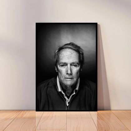 Clint Eastwood Poster Canvas Wall Art Home Decor (No Frame)