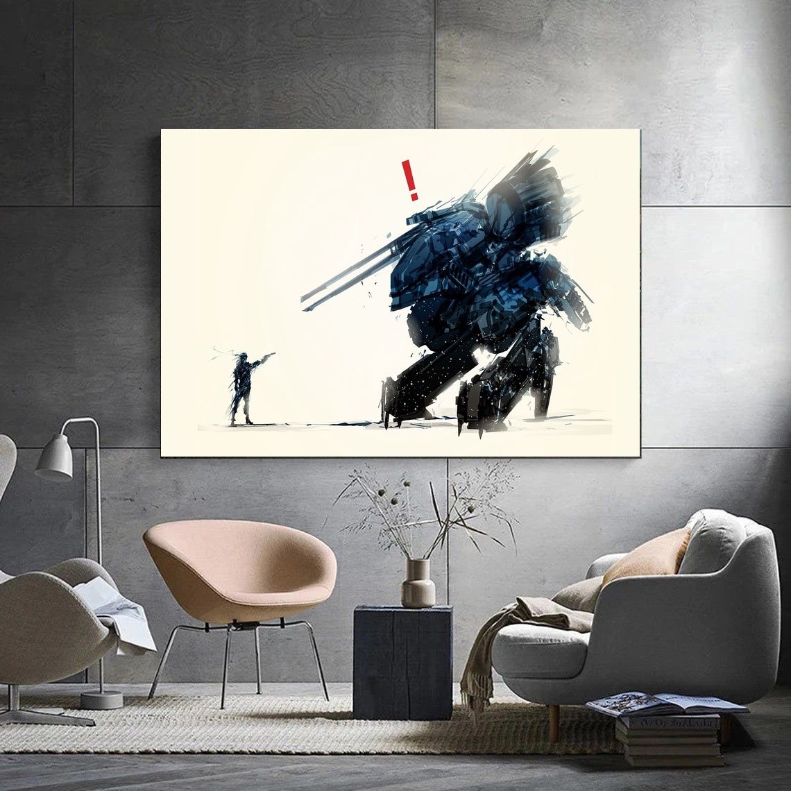 metal gear solid GAME Poster Canvas Wall Art Home Decor (No Frame) - Image 3