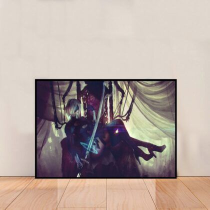 Nier Automata Game Poster Canvas Wall Art Home Decor (No Frame)