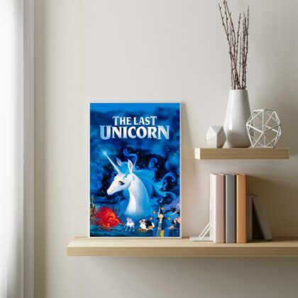 The Last Unicorn MOVIE Poster Canvas Wall Art Home Decor (No Frame)