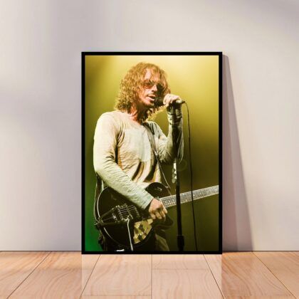 Chris Cornell Music Poster Canvas Wall Art Home Decor (No Frame)