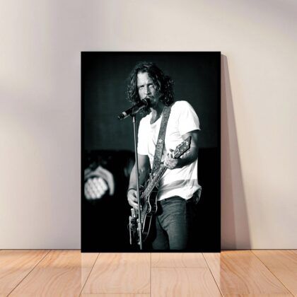 Chris Cornell Music Poster Canvas Wall Art Home Decor (No Frame)