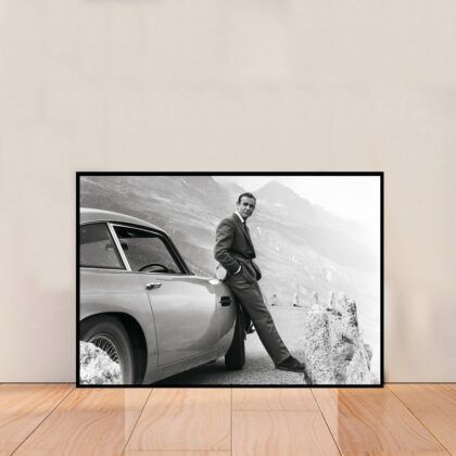 Sean Connery Poster Canvas Wall Art Home Decor (No Frame)