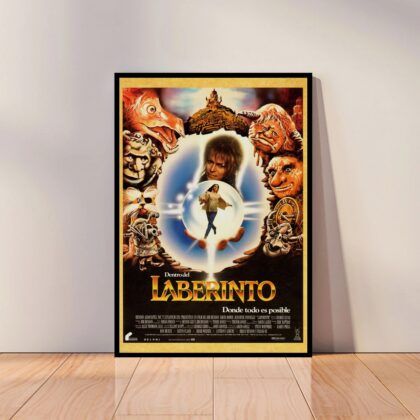 Labyrinth Classic Movie Poster Canvas Wall Art Home Decor (No Frame)