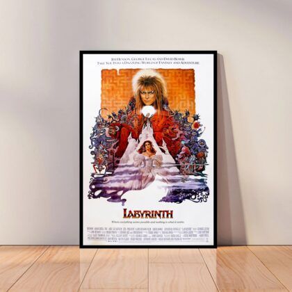 Labyrinth Classic Movie Poster Canvas Wall Art Home Decor (No Frame)
