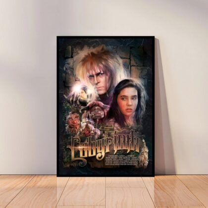 Labyrinth Classic Movie Poster Canvas Wall Art Home Decor (No Frame)