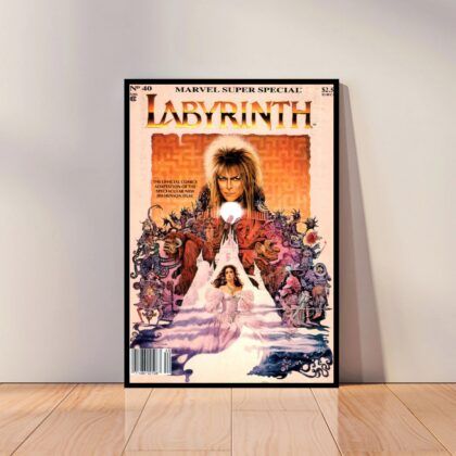 Labyrinth Classic Movie Poster Canvas Wall Art Home Decor (No Frame)