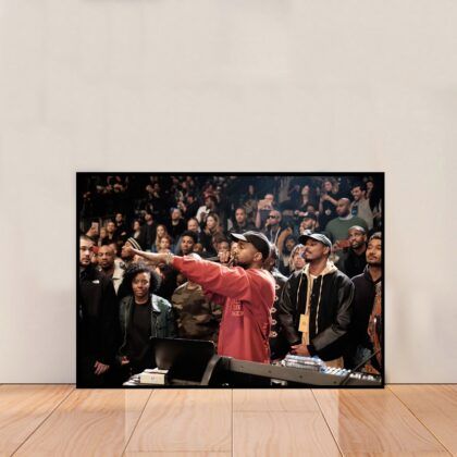 Kanye West Music Poster Canvas Wall Art Home Decor (No Frame)