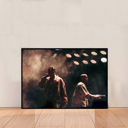 Kanye West Music Poster Canvas Wall Art Home Decor (No Frame)