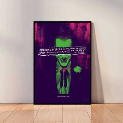 Joker Movie Joaquin Phoenix Movie Poster Canvas Wall Art Home Decor (No Frame)