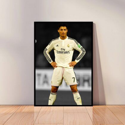 Cristiano Ronaldo Sports Poster Canvas Wall Art Home Decor (No Frame)