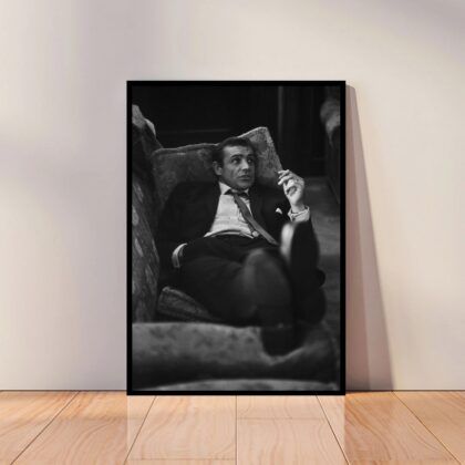 Sean Connery Poster Canvas Wall Art Home Decor (No Frame)
