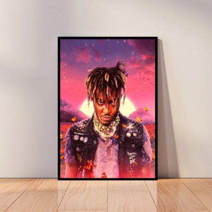 Juice Wrld Music Poster Canvas Wall Art Home Decor (No Frame)