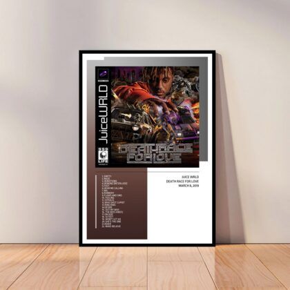 Juice Wrld Music Poster Canvas Wall Art Home Decor (No Frame)