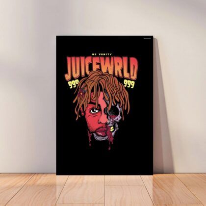 Juice Wrld Music Poster Canvas Wall Art Home Decor (No Frame)