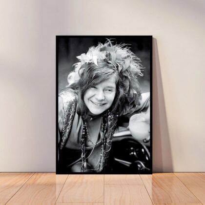 Janis Joplin Music Poster Canvas Wall Art Home Decor (No Frame)