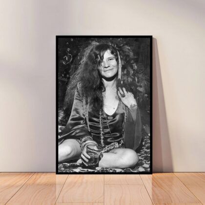 Janis Joplin Music Poster Canvas Wall Art Home Decor (No Frame)