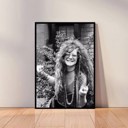 Janis Joplin Music Poster Canvas Wall Art Home Decor (No Frame)