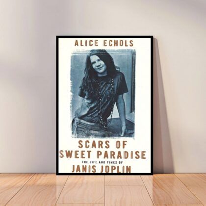 Janis Joplin Music Poster Canvas Wall Art Home Decor (No Frame)
