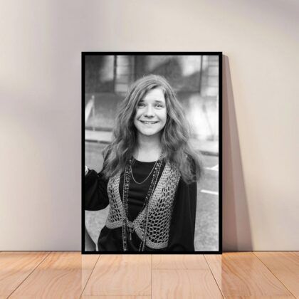 Janis Joplin Music Poster Canvas Wall Art Home Decor (No Frame)
