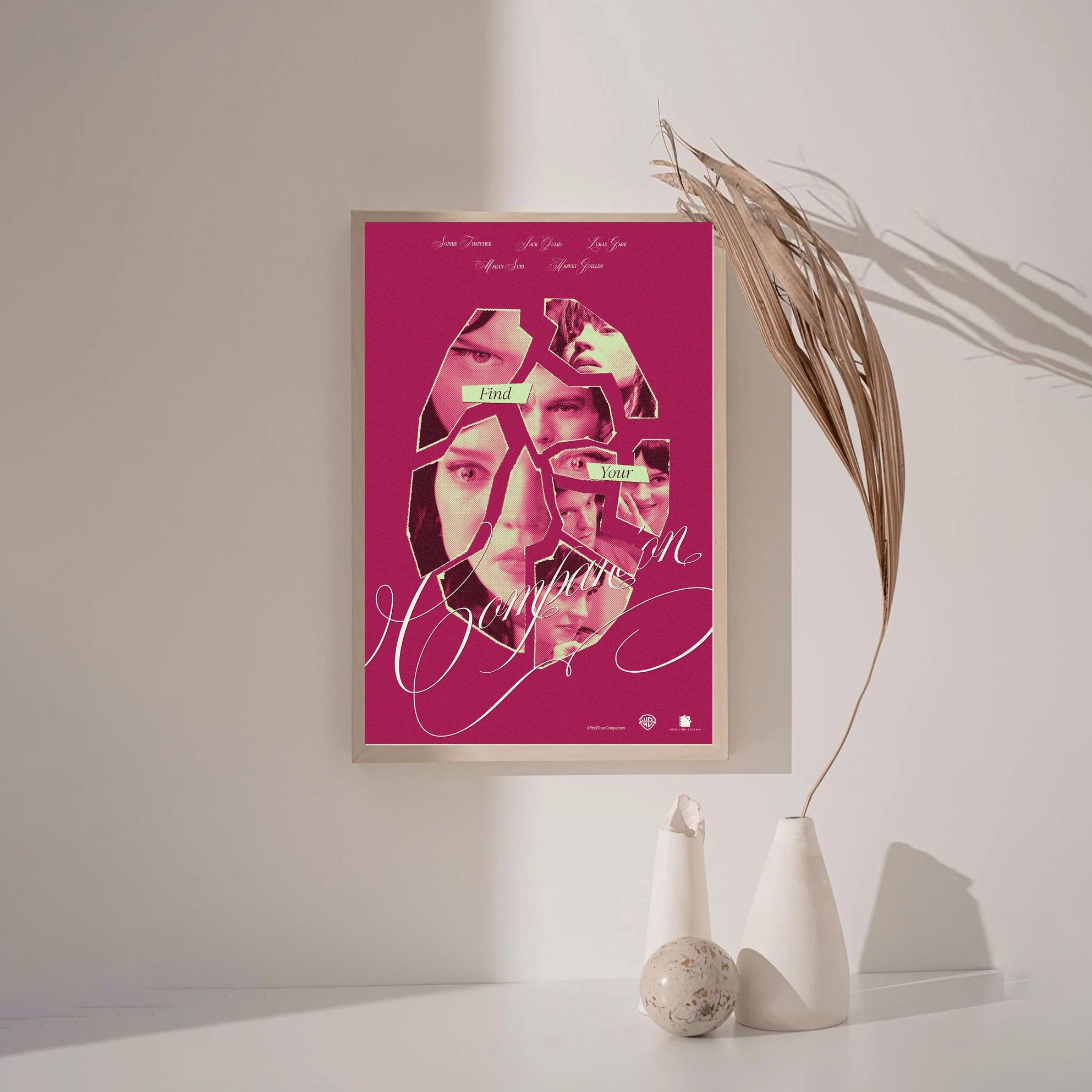 Companion MOVIE Poster Canvas Wall Art Home Decor (No Frame)