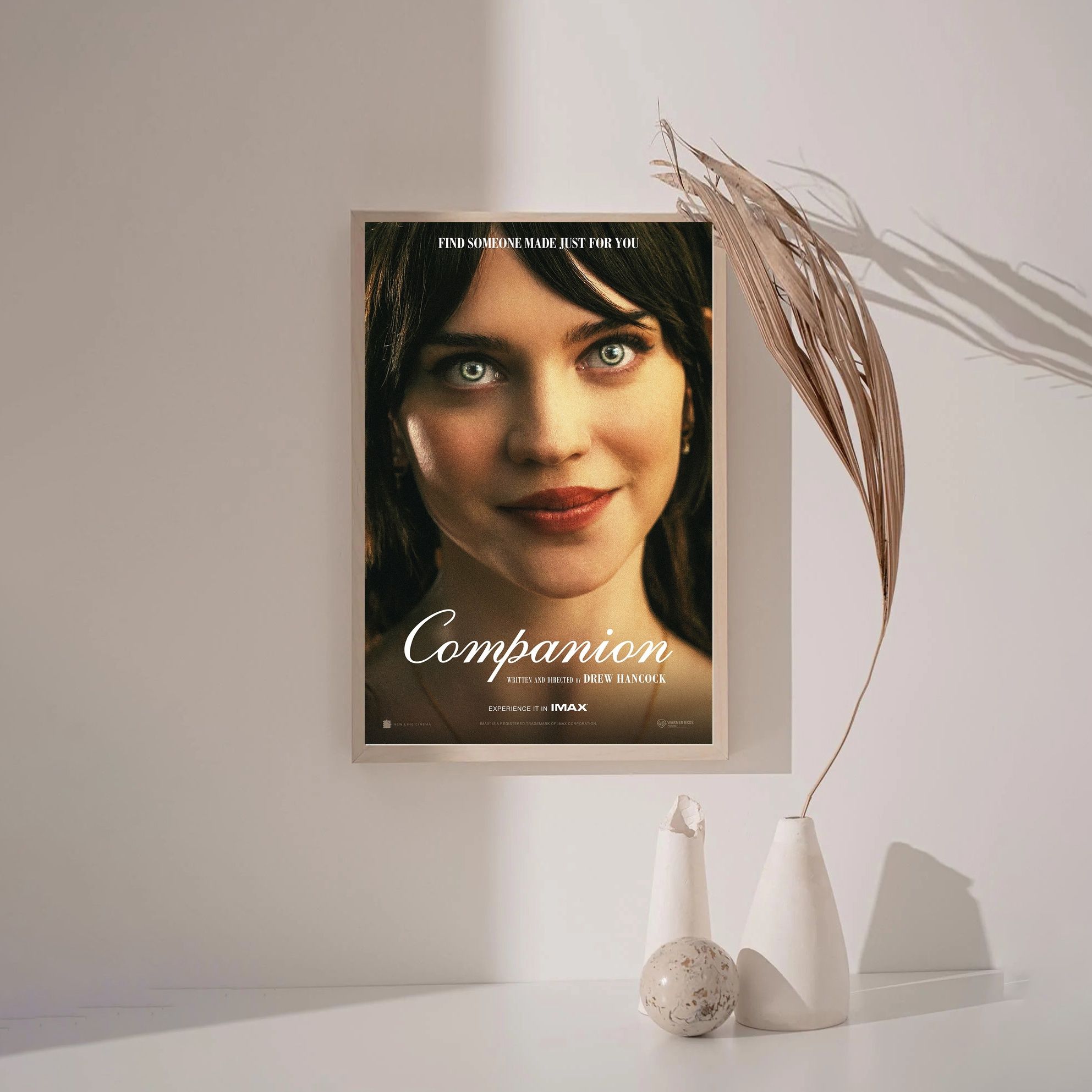 Companion MOVIE Poster Canvas Wall Art Home Decor (No Frame) - Image 3