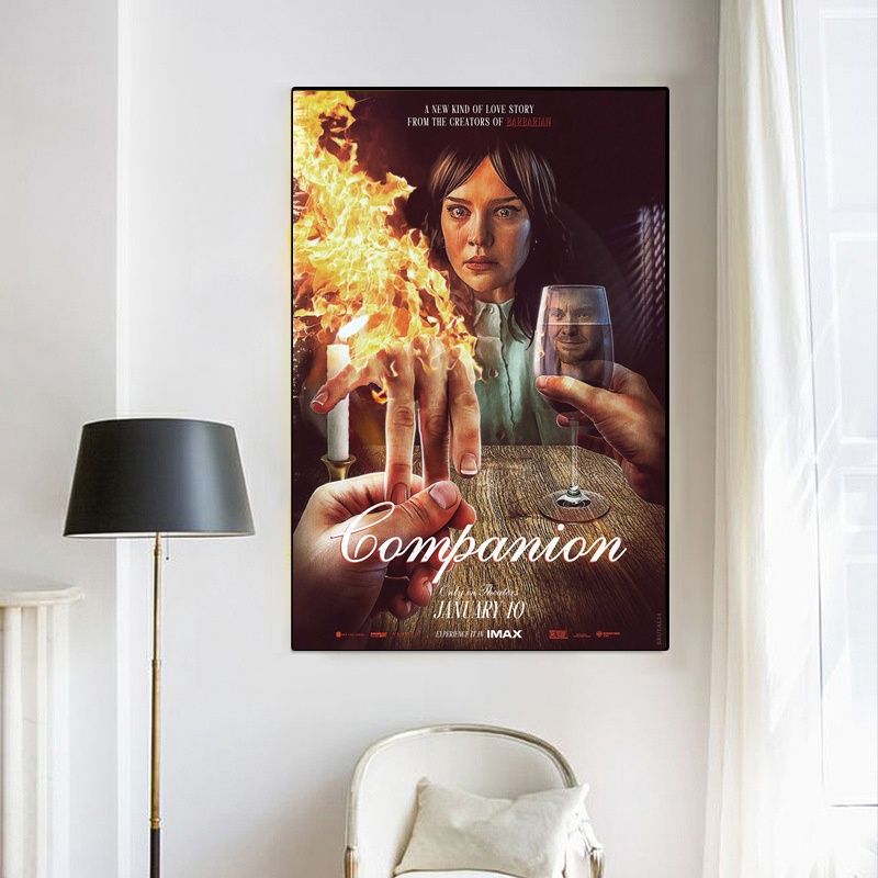 Companion MOVIE Poster Canvas Wall Art Home Decor (No Frame)