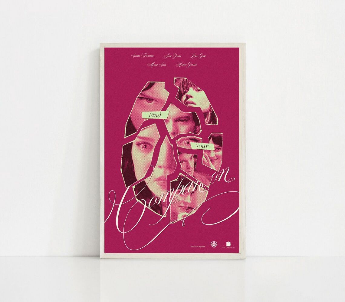 Companion MOVIE Poster Canvas Wall Art Home Decor (No Frame) - Image 2