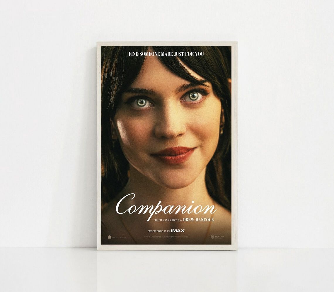 Companion MOVIE Poster Canvas Wall Art Home Decor (No Frame)