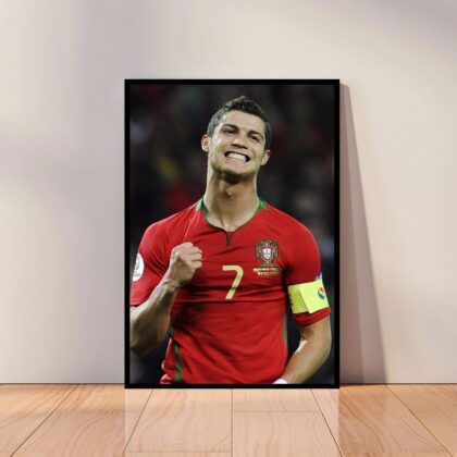 Cristiano Ronaldo Sports Poster Canvas Wall Art Home Decor (No Frame)