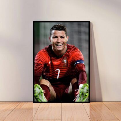 Cristiano Ronaldo Sports Poster Canvas Wall Art Home Decor (No Frame)