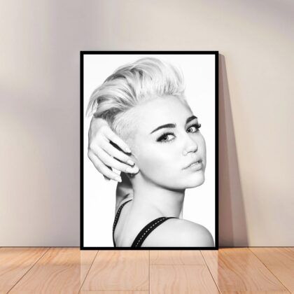 Miley Cyrus Music Poster Canvas Wall Art Home Decor (No Frame)
