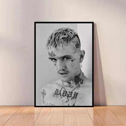 Lil Peep Music Poster Canvas Wall Art Home Decor (No Frame)