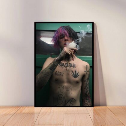 Lil Peep Music Poster Canvas Wall Art Home Decor (No Frame)
