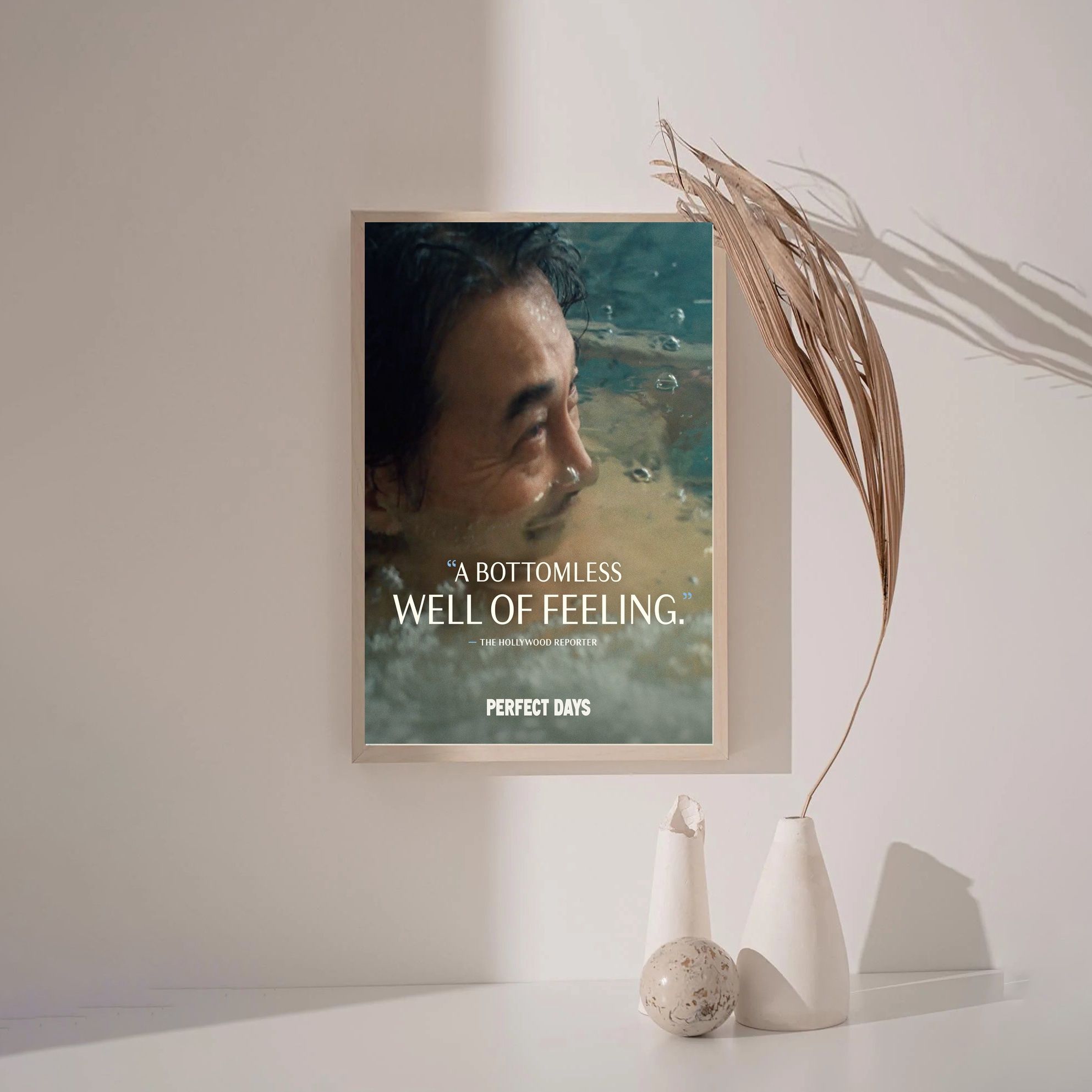 Perfect Days MOVIE Poster Canvas Wall Art Home Decor (No Frame) - Image 3