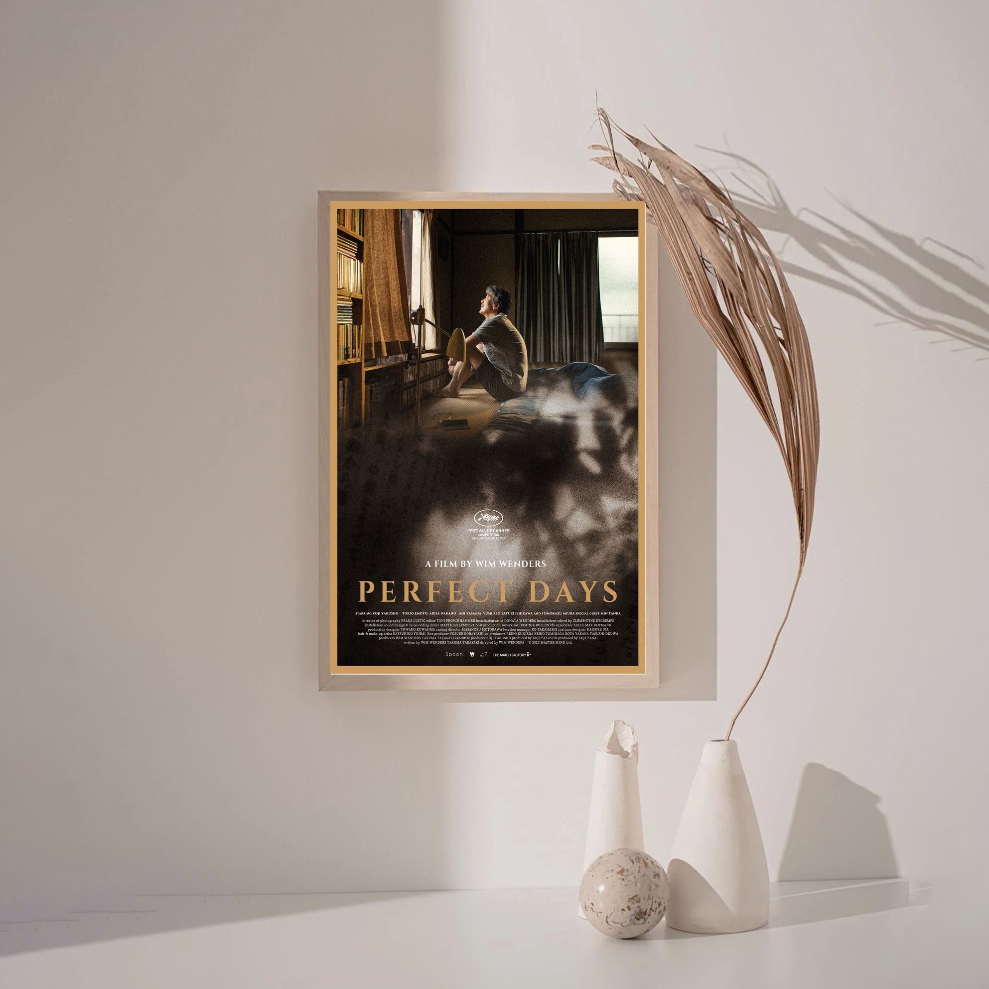 Perfect Days MOVIE Poster Canvas Wall Art Home Decor (No Frame) - Image 3