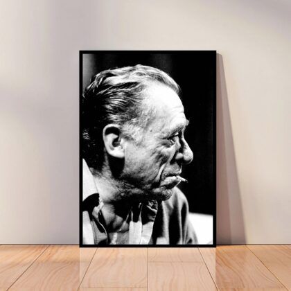 Charles Bukowski Poster Canvas Wall Art Home Decor (No Frame)