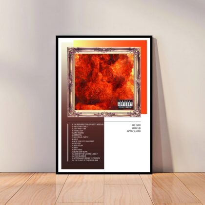 Kid Cudi Music Poster Canvas Wall Art Home Decor (No Frame)