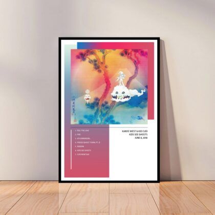 Kid Cudi Music Poster Canvas Wall Art Home Decor (No Frame)