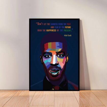Kid Cudi Music Poster Canvas Wall Art Home Decor (No Frame)