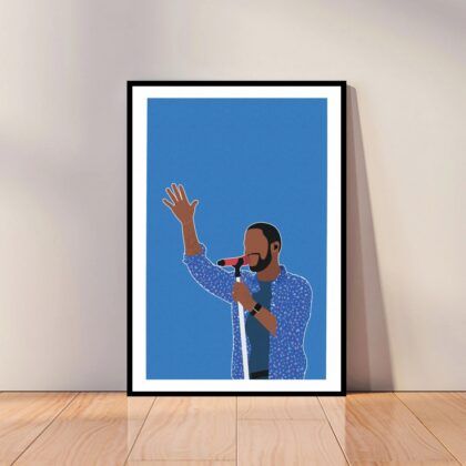 Kid Cudi Music Poster Canvas Wall Art Home Decor (No Frame)