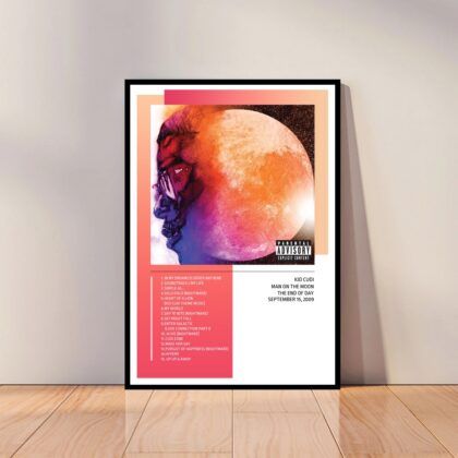 Kid Cudi Music Poster Canvas Wall Art Home Decor (No Frame)