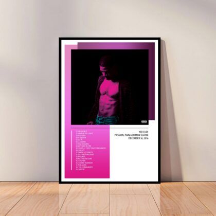 Kid Cudi Music Poster Canvas Wall Art Home Decor (No Frame)