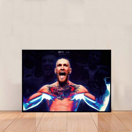 Conor McGregor Boxing Super Star Poster Canvas Wall Art Home Decor (No Frame)