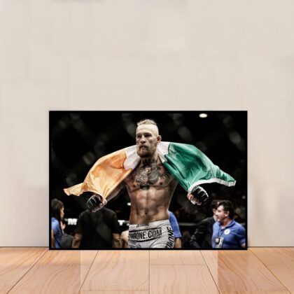 Conor McGregor Boxing Super Star Poster Canvas Wall Art Home Decor (No Frame)
