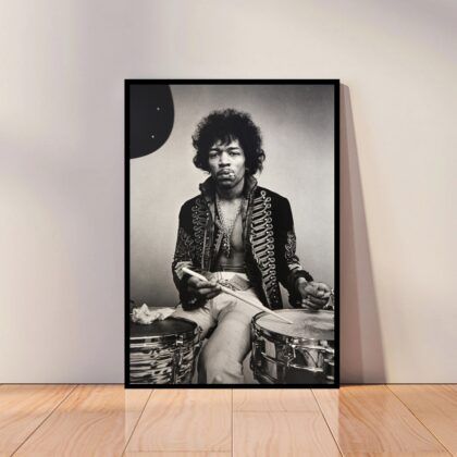 Jimi Hendrix Music Poster Canvas Wall Art Home Decor (No Frame)