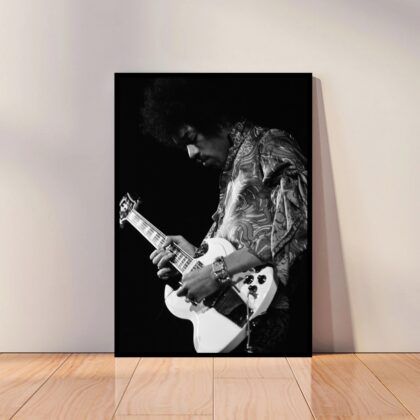 Jimi Hendrix Music Poster Canvas Wall Art Home Decor (No Frame)